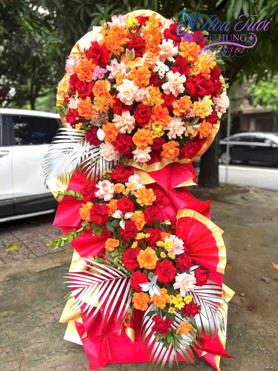 Kệ Hoa Chúc Mừng 025